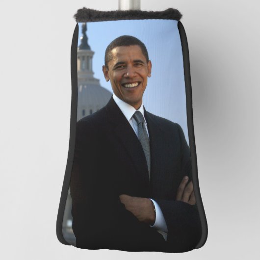 Senator Portrait, Amerikaans President Barack Obam Golfheadcover (Draai 90)