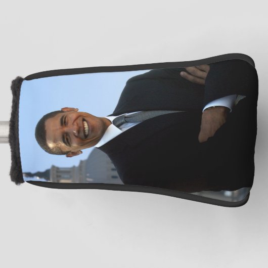 Senator Portrait, Amerikaans President Barack Obam Golfheadcover (Voorkant)