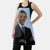 Senator Portrait, Amerikaans President Barack Obam Schort (Insitu)