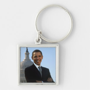 Senator Portrait, Amerikaans President Barack Obam Sleutelhanger
