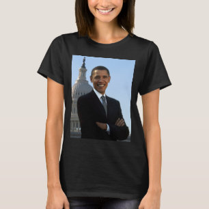 Senator Portrait, Amerikaans President Barack Obam T-shirt