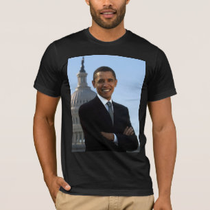Senator Portrait, Amerikaans President Barack Obam T-shirt
