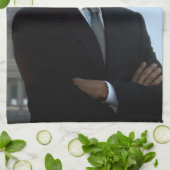 Senator Portrait, Amerikaans President Barack Obam Theedoek (Gevouwen)