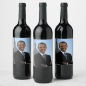 Senator Portrait, Amerikaans President Barack Obam Wijn Etiket (Flessen)