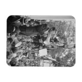 Senator Robert Kennedy campagneert voor het US-pre Magneet (Horizontaal)