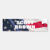 SENATOR SCOTT BROWN BUMPERSTICKER (Voorkant)