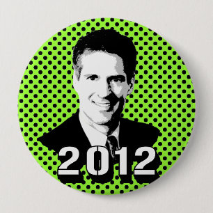 SENATOR SCOTT BROWN RONDE BUTTON 4,0 CM