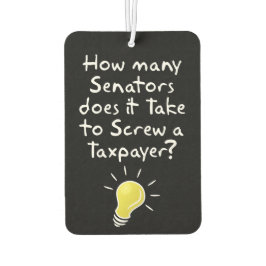 Senators heeft het nodig om een belastingbetaler t luchtverfrisser