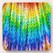 Senbazuru of duizend origamikranen bier onderzetter (Voorkant)