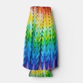 Senbazuru of duizend origamikranen flesjeskoeler (Voorkant)