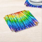 Senbazuru of duizend origamikranen kartonnen onderzetters (Gekanteld)