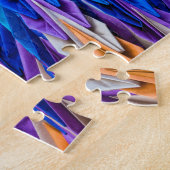 Senbazuru of duizend origamikranen legpuzzel (Zijkant)