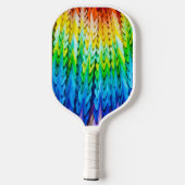 Senbazuru of duizend origamikranen pickleball paddle (Achterkant)