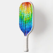 Senbazuru of duizend origamikranen pickleball paddle (Links)