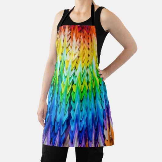 Senbazuru of duizend origamikranen schort (Insitu)