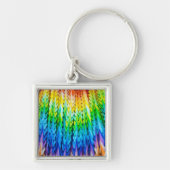 Senbazuru of duizend origamikranen sleutelhanger (Voorkant)