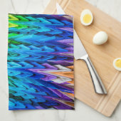 Senbazuru of duizend origamikranen theedoek (Quarter Fold)