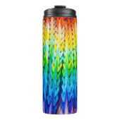 Senbazuru of duizend origamikranen thermosbeker (Voorkant)