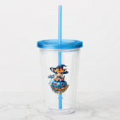 Sencuties | Giraffe | Autisme Halloween Acryl Drinkbeker (Voorkant)