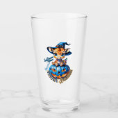 Sencuties | Giraffe | Autisme Halloween Glas (Voorkant)