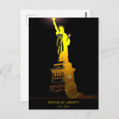 Send Freedom: Briefkaart van het Vrijheidsbeeld (Voorkant / Achterkant)