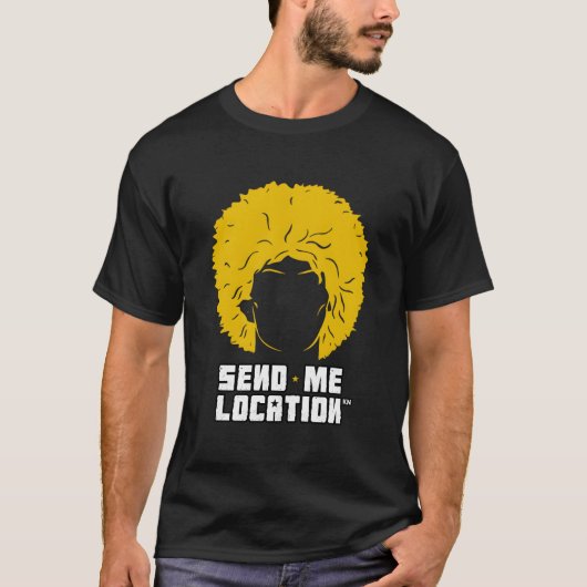 Send Me Location Papakha T-shirt (Voorkant)