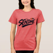 Send Me Tri-Blend Shirt (Voorkant)