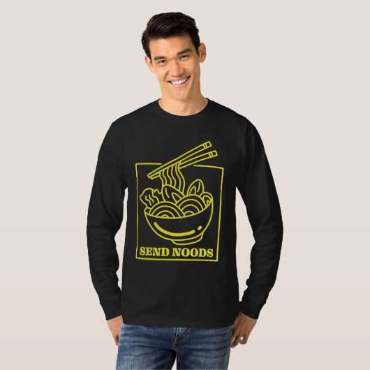 Send Noods T-shirt (Voorkant volledig)