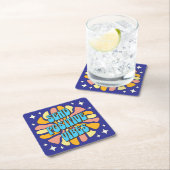 Send Positive Vibes Kartonnen Onderzetters (Insitu)