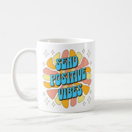 Send Positive Vibes Koffiemok (Links)