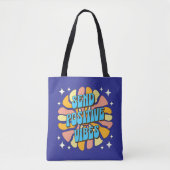 Send Positive Vibes Tote Bag (Voorkant)