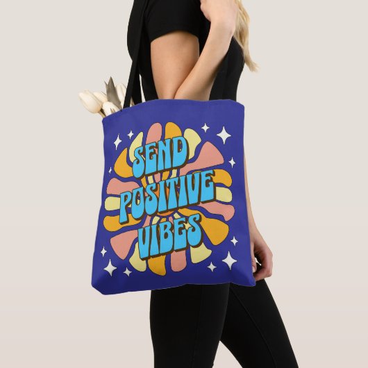 Send Positive Vibes Tote Bag (Dichtbij)