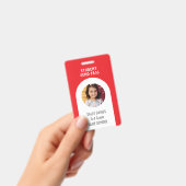 SEND Studenten Steunpas Foto Info Badge (Handheld)