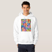 Sendai Japan Stadkaart Hoodie (Voorkant volledig)