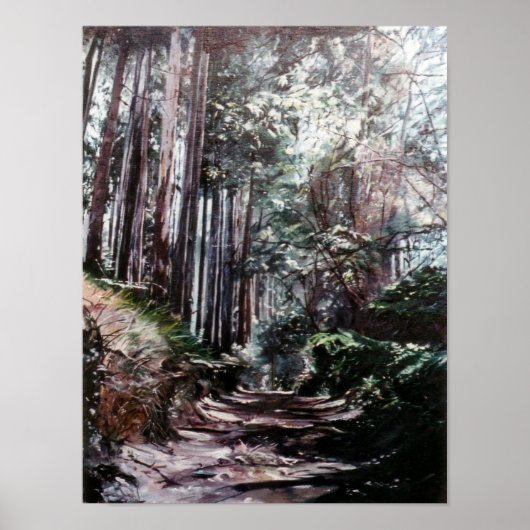 Sendero/Corredoira/Voetweg Poster (Voorkant)