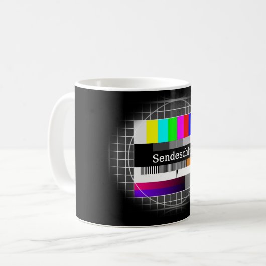 SendeSchluss! Koffiemok (Voorkant links)