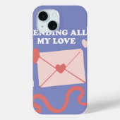 Sending All My Love Envelope Case-Mate iPhone Case (Achterkant)