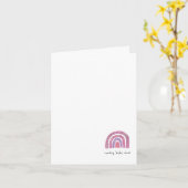 "Sending Baby Dust" Onvruchtbaarheid/IVF-ondersteu Kaart (Gele Bloem)