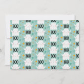 "Sending Boo's" Custom Halloween Foto schattig Kaart (Achterkant)