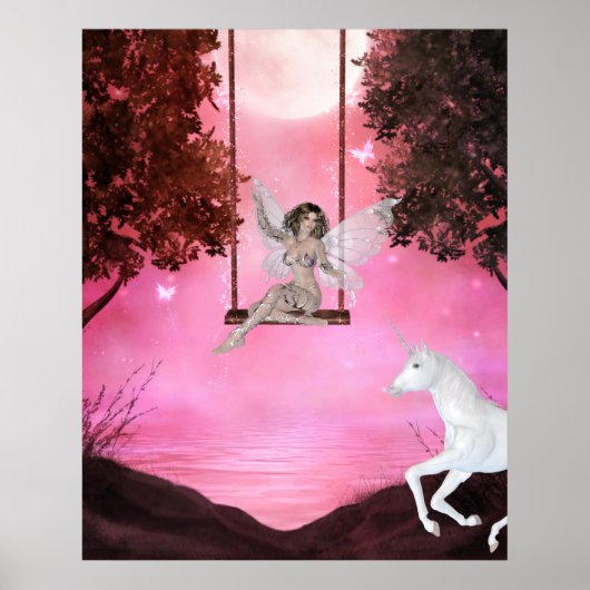 Sending for the Unicorn - Fantasy Print (Voorkant)