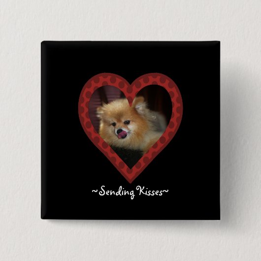 ~Sending Kisses~ Button (Voorkant)