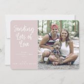 Sending Lots Love Valentijnsdag Foto Feestdagenkaart (Voorkant)