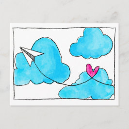 Sending Love Briefkaart