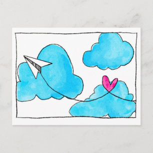 Sending Love Briefkaart