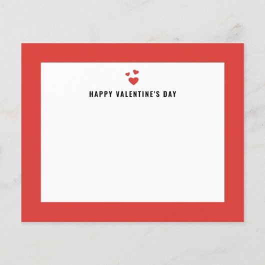 Sending Love Calligraphy Dove Valentijnsdag Card (Achterkant)