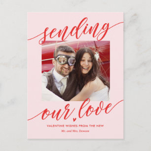 Sending Love Editable Color Valentijns Briefkaart