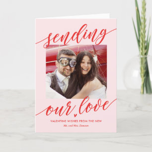 Sending Love Editable Color Valentijnsdag Kaart