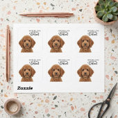 Sending Love From Detroit  Vierkante Sticker