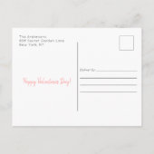 Sending Love Valentijnsdag Photo Briefkaart (Achterkant)