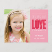 Sending Our Love Valentine's Day Post Card Feestdagenkaart (Voorkant)
